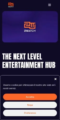 Vorschau der Website 2WATCH, Medium aus Italien für gesponserte Artikel