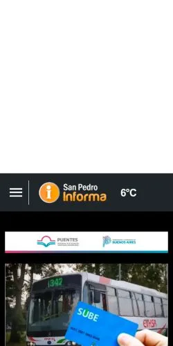 Anteprima del sito San Pedro Informa, media di Argentina per articoli sponsorizzati