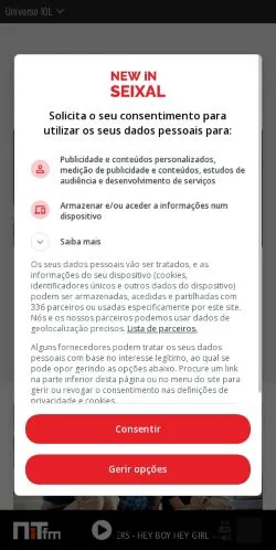 Anteprima del sito New in Seixal, media di Portogallo per articoli sponsorizzati