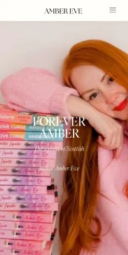 Podgląd witryny Forever Amber, medium z kraju Wielka Brytania do artykułów sponsorowanych