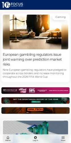 Podgląd witryny Focus Gaming News, medium z kraju Stany Zjednoczone do artykułów sponsorowanych