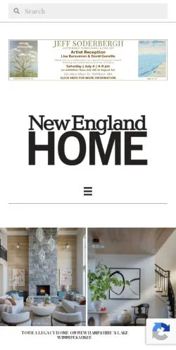 Anteprima del sito New England Home Magazine, media di Stati Uniti per articoli sponsorizzati