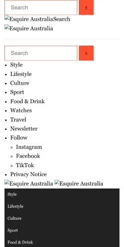 Forhåndsvisning af Esquire Australia, medie fra Australien til sponsorerede artikler