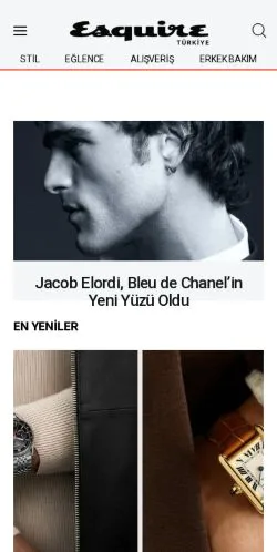 Forhåndsvisning av nettstedet Esquire, medium fra Tyrkia for sponsede artikler