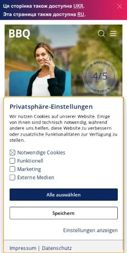 Vorschau der Website BBQ, Medium aus Deutschland für gesponserte Artikel