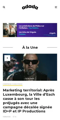 Forhåndsvisning af Adada, medie fra Frankrig til sponsorerede artikler
