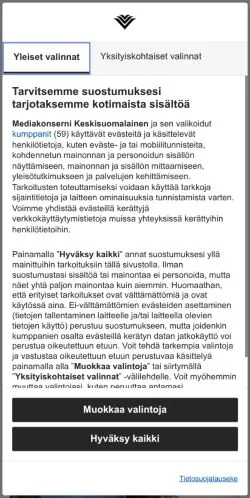 Forhåndsvisning af Etelä-Saimaa, medie fra Finland til sponsorerede artikler