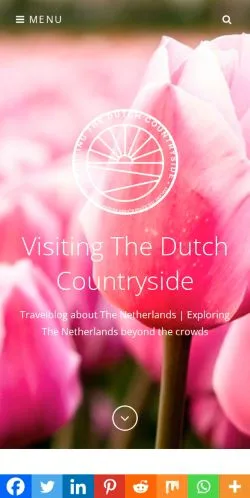 Anteprima del sito Visiting The Dutch Countryside, media di Regno Unito per articoli sponsorizzati