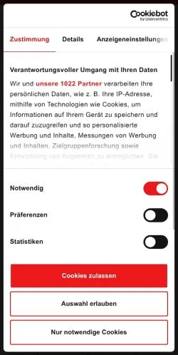 Anteprima del sito Borkener Zeitung, media di Germania per articoli sponsorizzati