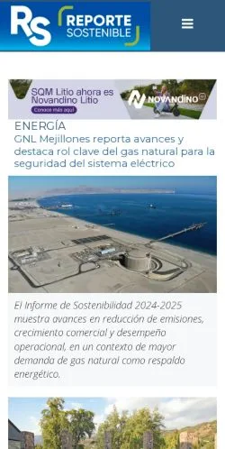 Anteprima del sito Reporte Sostenible, media di Spagna per articoli sponsorizzati