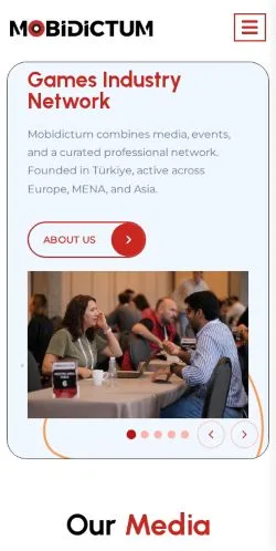 Sponsorlu makaleler için Amerika Birleşik Devletleri medyası Games Industry Network sitesinin önizlemesi