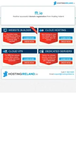 Vorschau der Website fft, Medium aus Irland für gesponserte Artikel