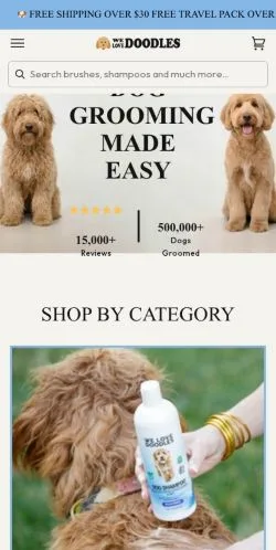 Anteprima del sito We Love Doodles Shop, media di Stati Uniti per articoli sponsorizzati