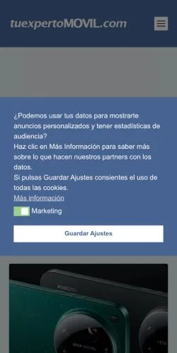 Anteprima del sito Tuexpertomovil, media di Spagna per articoli sponsorizzati
