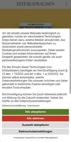 Anteprima del sito Ecos Online, media di Germania per articoli sponsorizzati