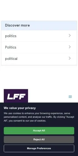 Forhåndsvisning af Left Foot Forward, medie fra Storbritannien til sponsorerede artikler