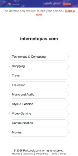 Sponsorlu makaleler için Finlandiya medyası Internetopas sitesinin önizlemesi
