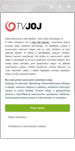 Anteprima del sito Kinosala, media di Slovacchia per articoli sponsorizzati
