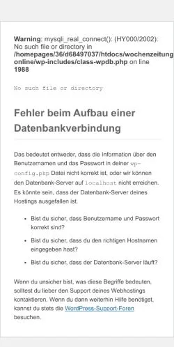 Anteprima del sito WordPress › Fehler, media di Germania per articoli sponsorizzati
