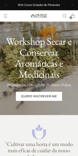 Anteprima del sito Cultivos da Caseiro, media di Portogallo per articoli sponsorizzati