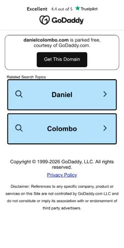 Aperçu du site Daniel Colombo, média de Espagne pour articles sponsorisés
