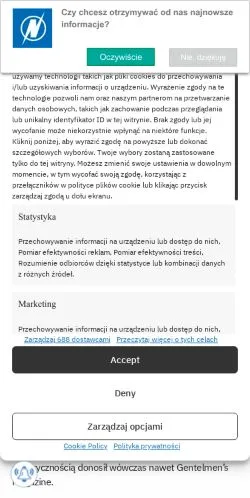 Anteprima del sito WysokieNapiecie.pl, media di Polonia per articoli sponsorizzati