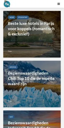 Anteprima del sito Radio Netherlands, media di Paesi Bassi per articoli sponsorizzati