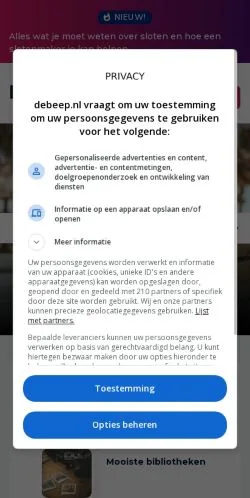 Forhåndsvisning af De Beep, medie fra Nederlandene til sponsorerede artikler