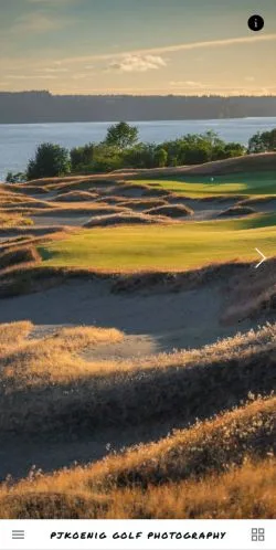 スポンサード記事向けのアメリカ合衆国メディア、Patrick Koenig Golf Photographerのサイトプレビュー
