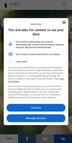 Anteprima del sito Bröllop, media di Svezia per articoli sponsorizzati