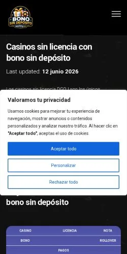Forhåndsvisning af Welthy, medie fra Spanien til sponsorerede artikler