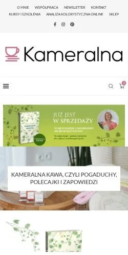 스폰서 기사용 폴란드 매체 Kameralna 사이트 미리보기