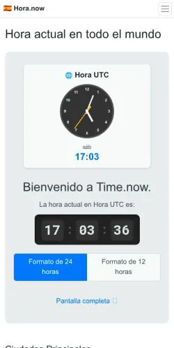 スポンサード記事向けのスペインメディア、Hora Nowのサイトプレビュー