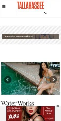 Anteprima del sito Tallahassee Magazine, media di Stati Uniti per articoli sponsorizzati