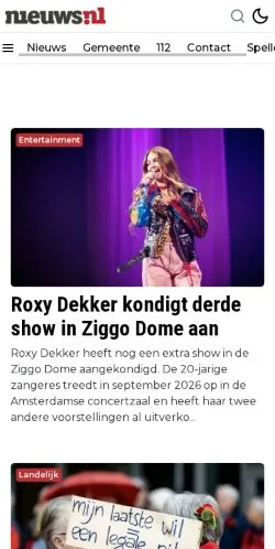 Podgląd witryny Horst Aan De Maas Nieuws, medium z kraju Holandia do artykułów sponsorowanych