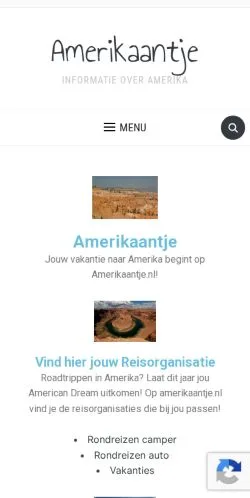 Anteprima del sito Amerikaantje, media di Paesi Bassi per articoli sponsorizzati