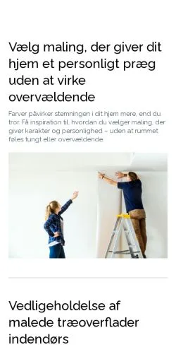 Anteprima del sito minmaling.dk, media di Danimarca per articoli sponsorizzati