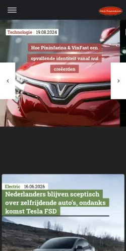 Anteprima del sito Carrepublic, media di Paesi Bassi per articoli sponsorizzati