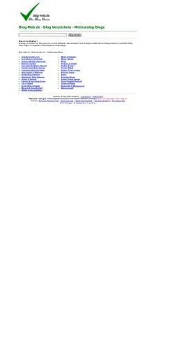 Aperçu du site Blog-Web, média de Allemagne pour articles sponsorisés