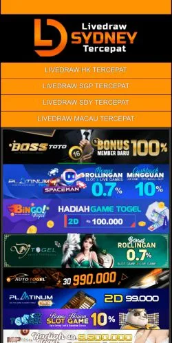 Vista previa del sitio Live Draw SYDNEY Hari Ini, medio de Indonesia para artículos patrocinados