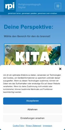 Anteprima del sito rpi-virtuell.de, media di Germania per articoli sponsorizzati