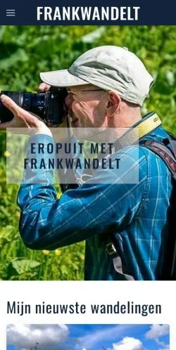 Podgląd witryny Frankwandelt, medium z kraju Holandia do artykułów sponsorowanych