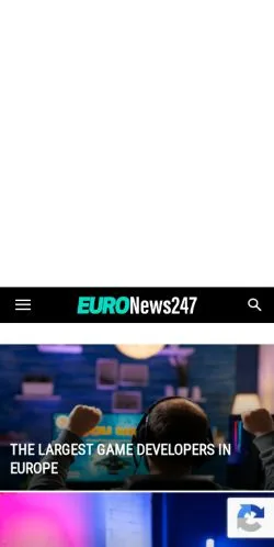 Anteprima del sito EuroNews247, media di Regno Unito per articoli sponsorizzati
