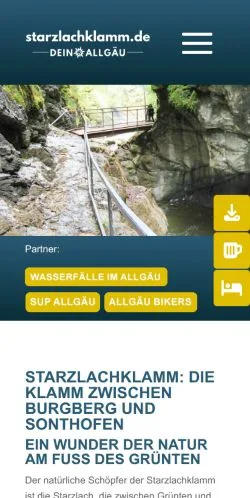 Anteprima del sito Starzlachklamm, media di Germania per articoli sponsorizzati