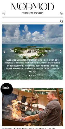 Forhåndsvisning af ModMod, medie fra Nederlandene til sponsorerede artikler
