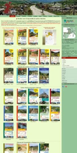 Anteprima del sito Les Guides Lepère, media di Francia per articoli sponsorizzati