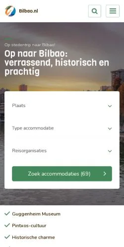 Anteprima del sito Bilbao Tips, media di Paesi Bassi per articoli sponsorizzati