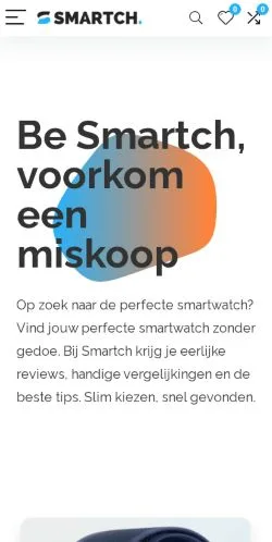 Aperçu du site Smartch, média de Pays-Bas pour articles sponsorisés