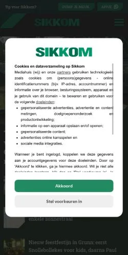 Vorschau der Website Voorpagina, Medium aus Niederlande für gesponserte Artikel