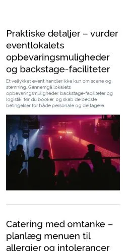 Anteprima del sito altomevents.dk, media di Danimarca per articoli sponsorizzati